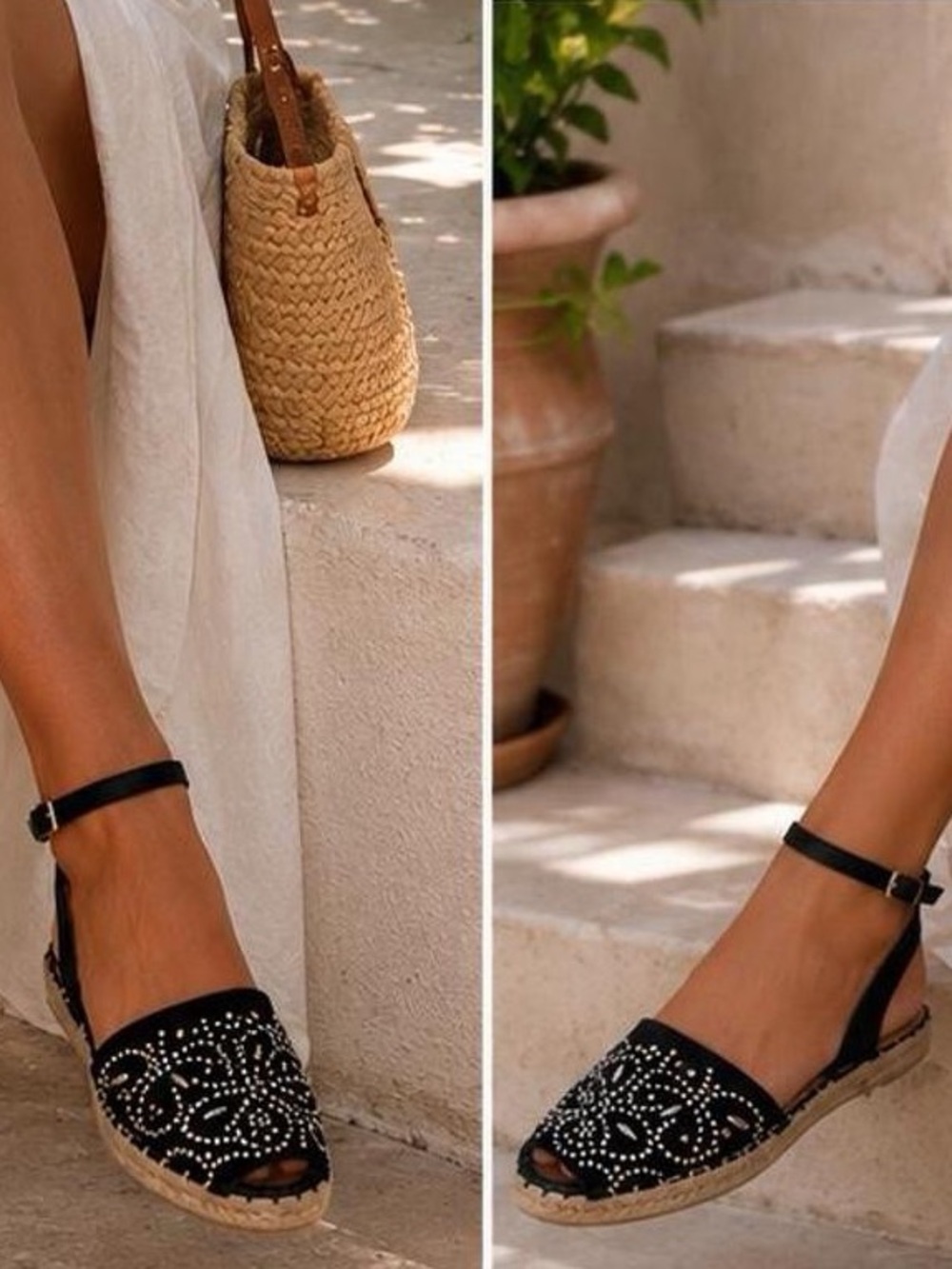 VALENTINO GARAVANI STUDDED ESPADRILLES